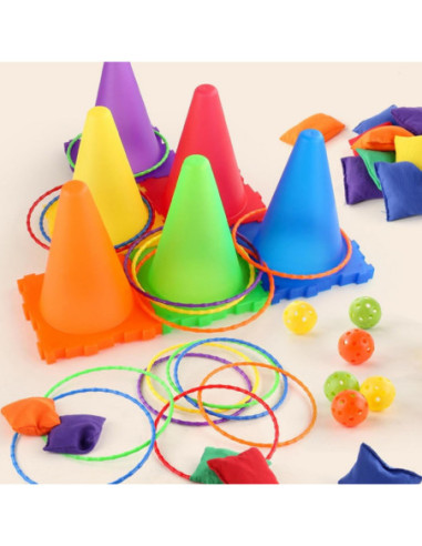 WOOPIE Zestaw Gier Ogrodowych 3w1