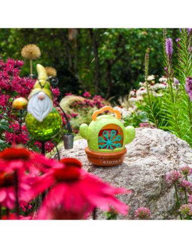 WOOPIE Kaktusowa Elektryczna Maszyna Do Bąbelków Efekty Dźwiękowe i Świetlne