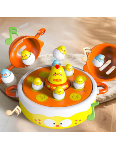 WOOPIE Gra Zręcznościowa Wesołe Kurczaczki Łowienie i Katapulta !