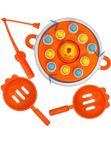 WOOPIE Gra Zręcznościowa Wesołe Kurczaczki Łowienie i Katapulta !