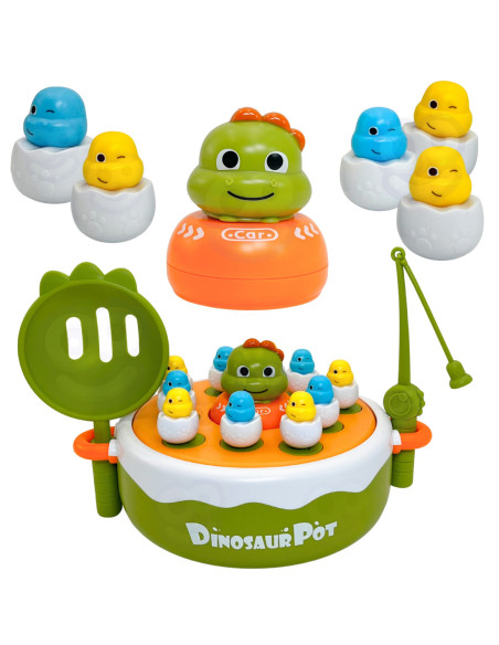 WOOPIE Wesoła Dino-Przygoda Gra Zręcznościowa Łowienie Dinozaurów!