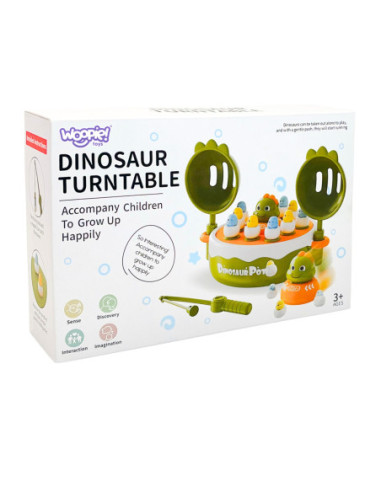 WOOPIE Wesoła Dino-Przygoda Gra Zręcznościowa Łowienie Dinozaurów!