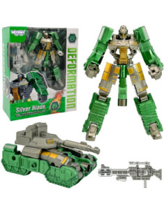 WOOPIE Robot Transformujący Pojazd Wojskowy  Podwójna Moc Zabawy!