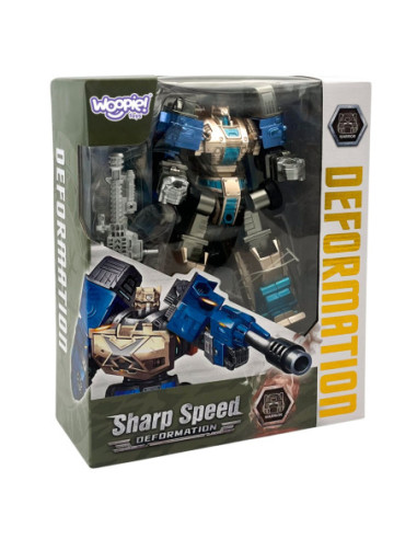 WOOPIE Robot Transformujący SHARP SPEED 2w1 Ciężarówka Bojowa