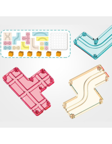 WOOPIE Gra Planszowa Logiczna Kreatywna Układanka Przestrzenna!