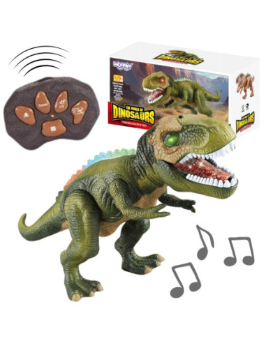 WOOPIE Zdalnie Sterowany Dinozaur T-Rex Realistyczny Król Jurajski!