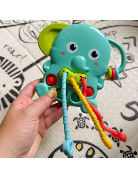 WOOPIE Sensoryczny Słonik Odkryj Świat Zmysłów z Uśmiechem!