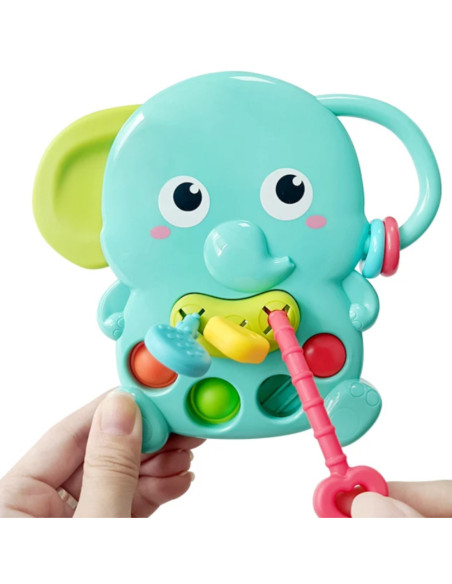 WOOPIE Sensoryczny Słonik Odkryj Świat Zmysłów z Uśmiechem!