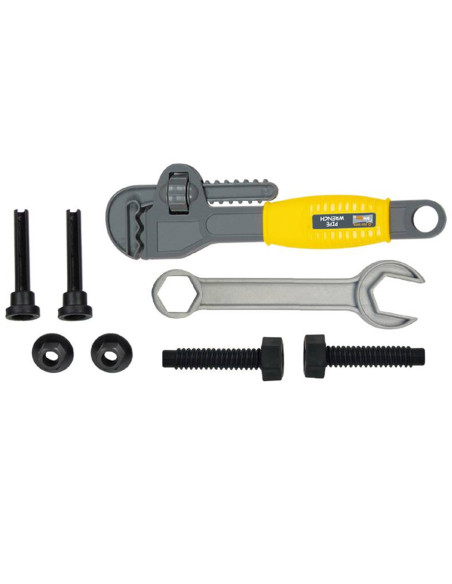 WOOPIE Zestaw Narzędzi Małego Majsterkowicza Klucz Nastawny Hakowy