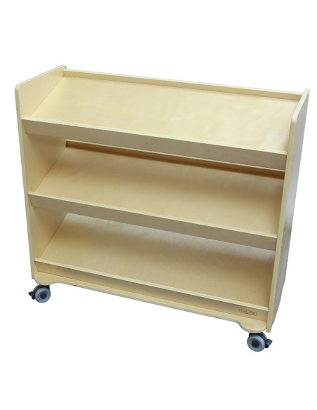 MASTERKIDZ Regał na Kółka - 3 Półki Na Akcesoria Do Tablicy STEM