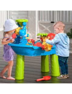 WOOPIE Stolik Wodny Statek z Krzesełkiem 17 Akcesorii 2