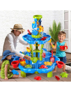 WOOPIE Stolik Wodny i Piaskowy Piaskownica z Ośmiornicą Akcesoria 2