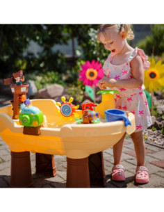 WOOPIE Stolik Wodny Piracka Łódź Armatka Wodna Bąbelki 2