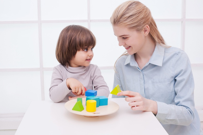 Układanka sensoryczna balans równowaga montessori 11 el.