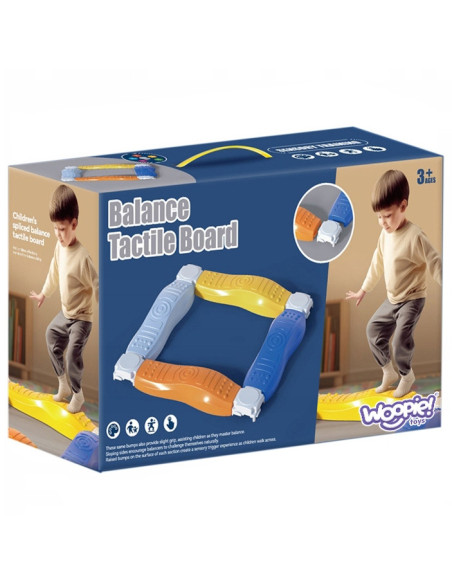 WOOPIE Równoważnia Modułowa Tor Ścieżka Sensoryczna Kwadrat
