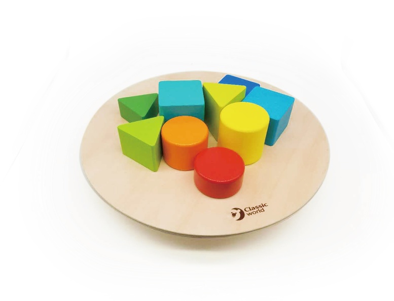 Układanka sensoryczna balans równowaga montessori 11 el.