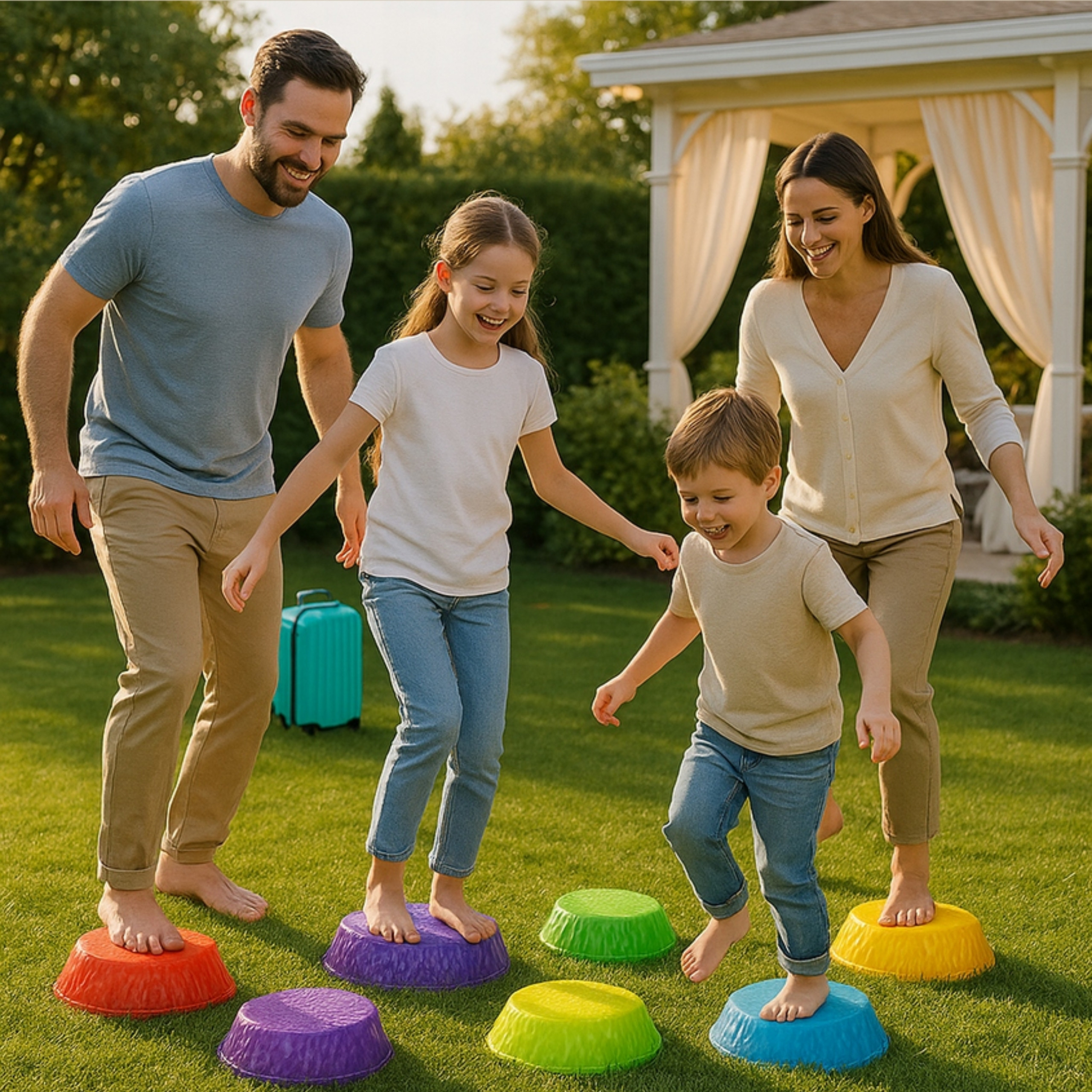 Magiczne Kamienie Równowagi Woopie - Świecący Tor Przeszkód - 8 z 12