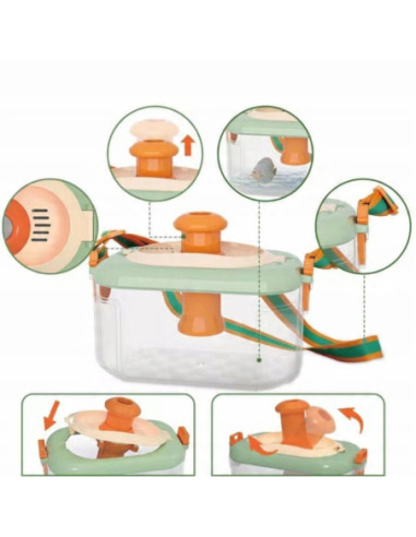 WOOPIE Zestaw Małego Odkrywcy Lornetka Kompas Siatka Na Owady Motyle Latarka