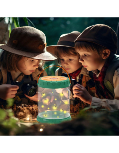 WOOPIE Zestaw Małego Odkrywcy Natury Siatka na Owazdy Motyle Pojemnik na Ryby