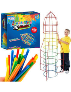 WOOPIE Building Blocks Glowing Straws 400 pcs.