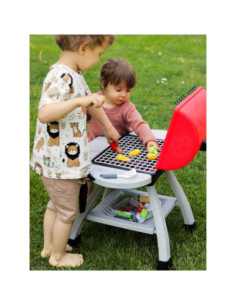 WOOPIE Grill Barbecue Zestaw 41 el. Efekty Świetle Para Wodna 2