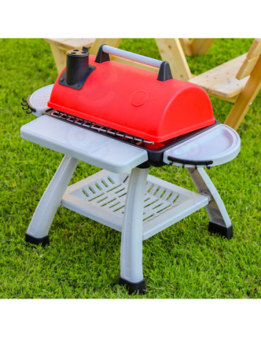 WOOPIE Grill Barbecue Zestaw 41 el. Efekty Świetle Para Wodna