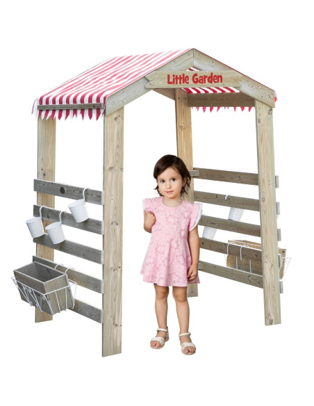 CLASSIC WORLD Drewniana Brama Ogrodowa Pergola Kwietnik