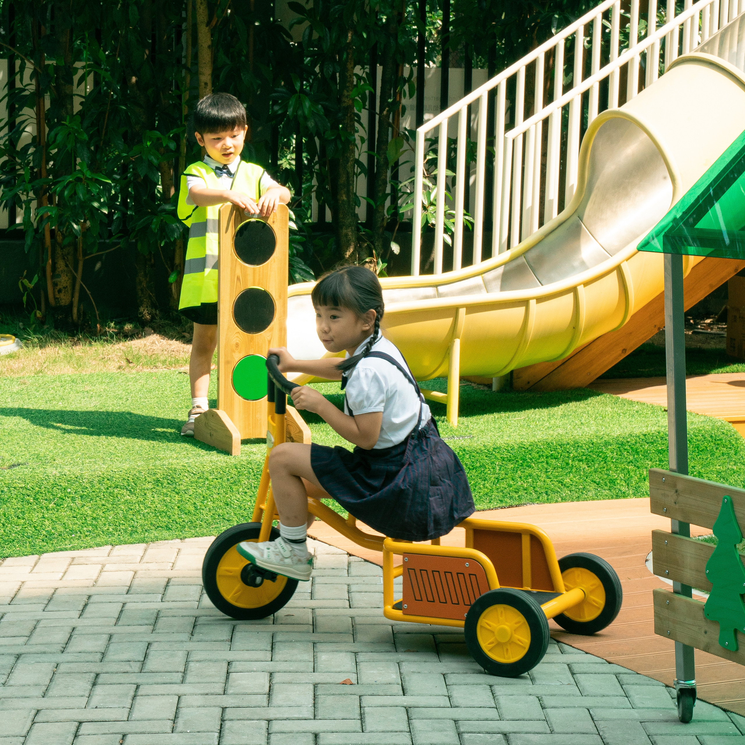 Edu Świetlik XXL - Drewniany Sygnalizator Drogowy - 8 z 10