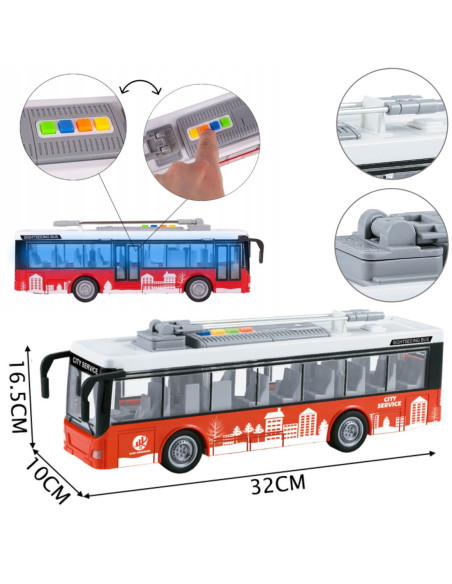 WOOPIE Autobus Trolejbus Elektrczny