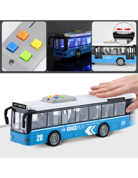 WOOPIE Autobus Miejski Interaktwny Elektryczny 1:16