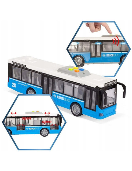 WOOPIE Autobus Miejski Interaktwny Elektryczny 1:16