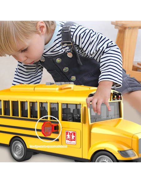 Woopie Autobus Szkolny Interaktywny Elektryczny 1:20