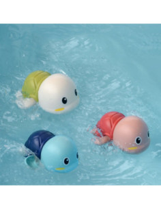Woopie Turtle Swimming Wind-Up Bath Toy Pink 2