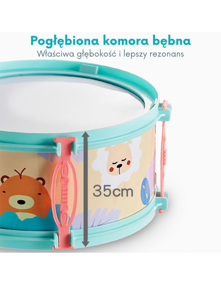 WOOPIE Perkusja Kolorowa