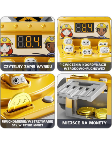 WOOPIE Ciężarówka Budowlana Uderz Kreta 2w1