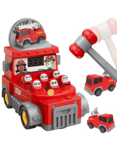WOOPIE Ciężarówka Strażacka Uderz Kreta 2w1