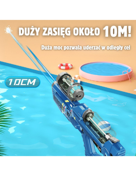 WOOPIE Pistolet Na Wodę Elektryczny Automayczny