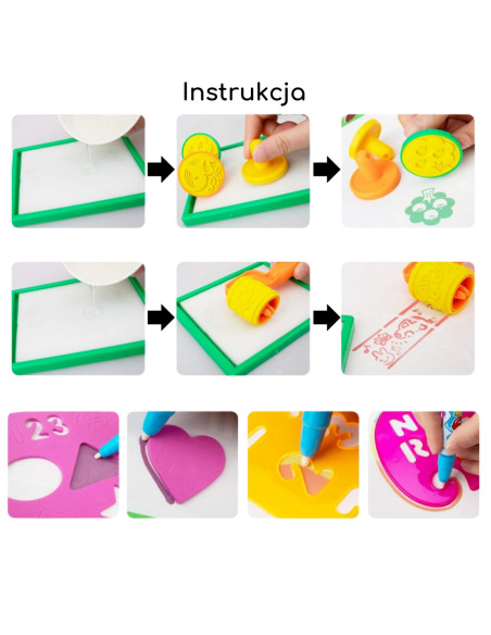 WOOPIE Mata Wodna Edukacyjna do Malowania 2w1 XXL Dwustronna Zwierzęta