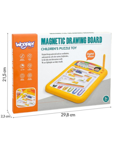 WOOPIE Tablica Magnetyczna Montessori Do Rysowania