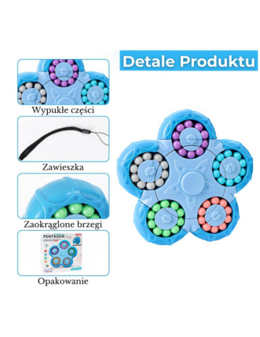 WOOPIE Gra Obrotowa Łamigłówka Antystreowa