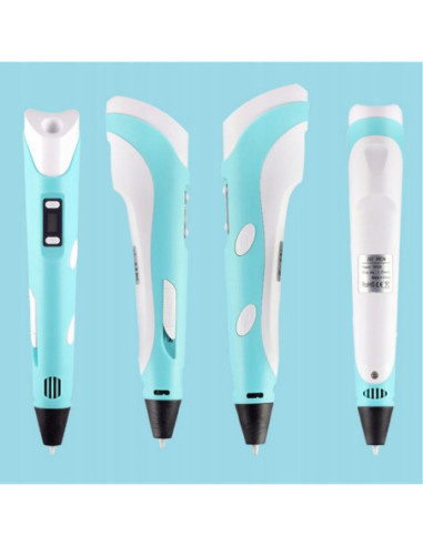 WOOPIE Długopis 3D Dla Dzieci Zestaw z Wyświetlaczem LED - Kreatywna Zabawa