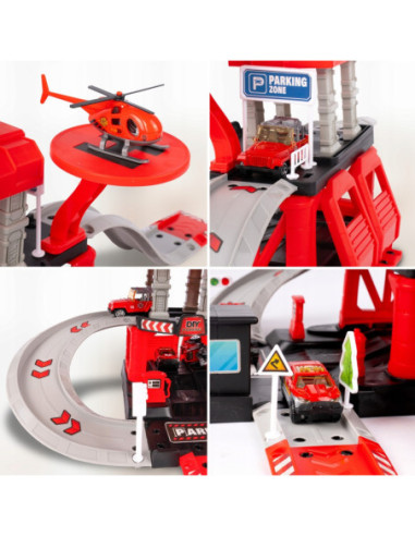 WOOPIE Garaż Parking Straż Pożarna 43 el.