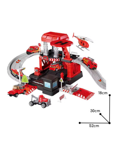 WOOPIE Garaż Parking Straż Pożarna 43 el.