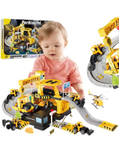 WOOPIE Garaż Parking Roboty Drogowe 41el.