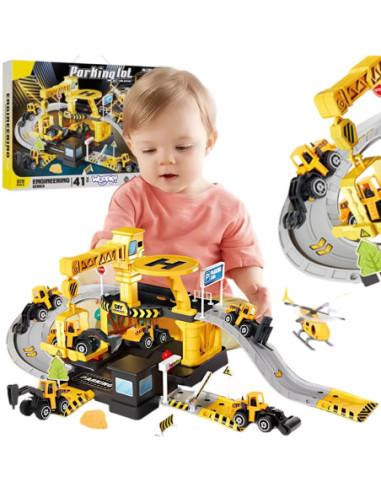 WOOPIE Garaż Parking Roboty Drogowe 41el.