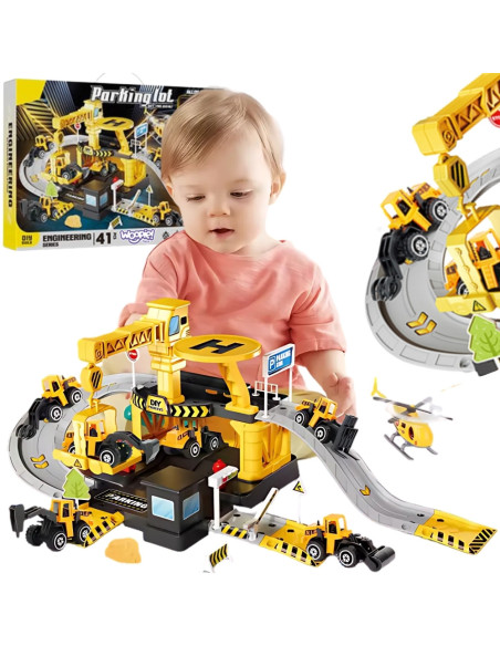 WOOPIE Garaż Parking Roboty Drogowe 41el.