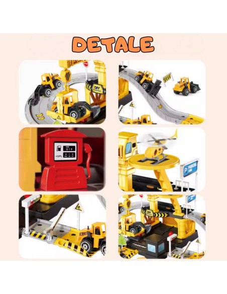 WOOPIE Garaż Parking Roboty Drogowe 41el.