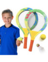 WOOPIE Paletki Plażowe do Badmintona Rakietki Zestaw