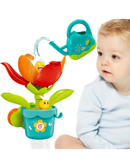 Woopie Zabawka do Kąpieli Rozkwitając Kwiatek z Konewką