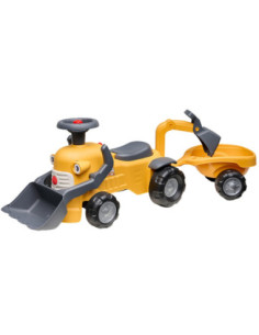 FALK Chodzik Jeździk Koparka Marcel z Przyczepką 2